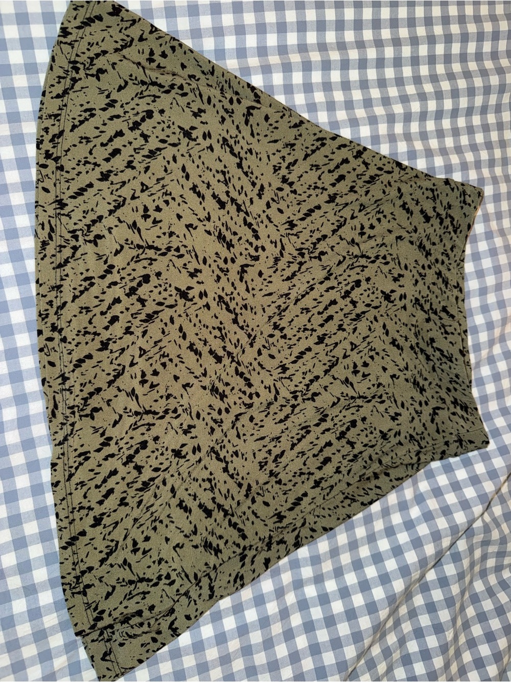 Olive Green and Black Skirt from Altar’d State
